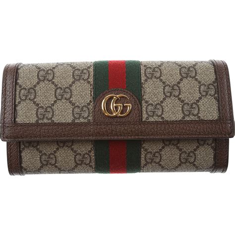 buy gucci ladies wallet|gucci long wallet women's.